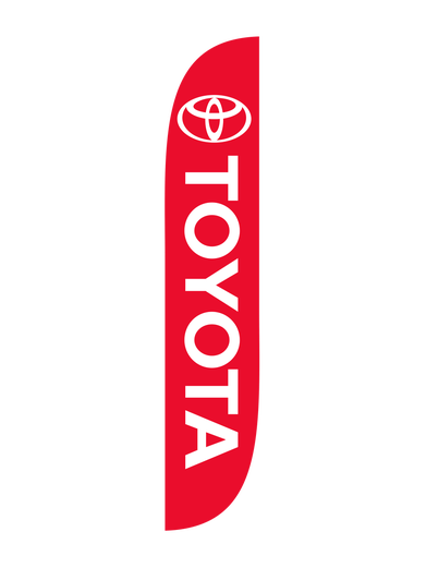 Toyota Feather Flag
