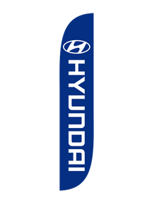 Hyundai Feather Flag