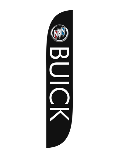 Buick Black Feather Flag