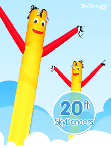 Sky Dancers Yellow & Red - 20ft