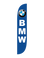 BMW Blue Feather Flag