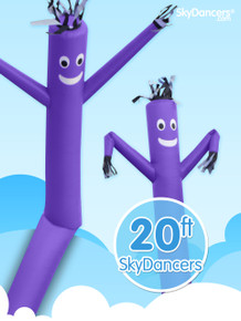 20ft SkyDancer® Purple Inflatable Advertising Product - B