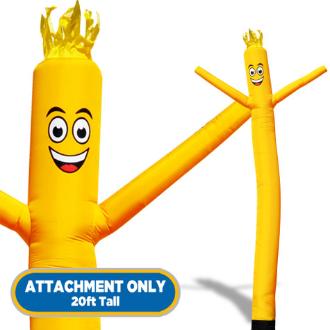 Yellow Sky Dancers® Inflatable Tube Man 20ft