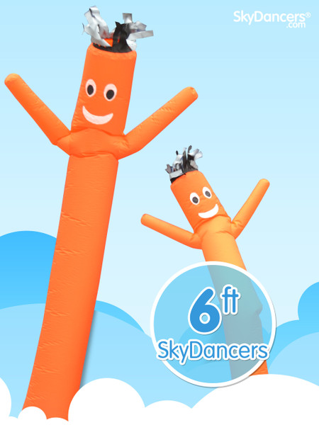Sky Dancers Orange - 6ft