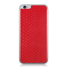 iPhone 6 Back Genuine Python Red - Small Scale