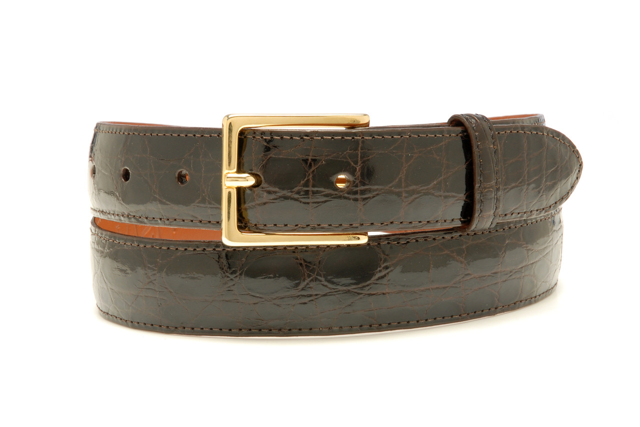 genuine crocodile belt