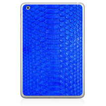 iPad Back Genuine Python Cobalt