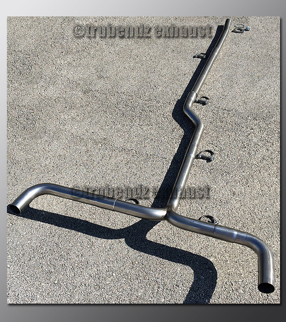 03-07 Honda Accord Dual Exhaust Tubing System - Mandrel Exhaust Systems