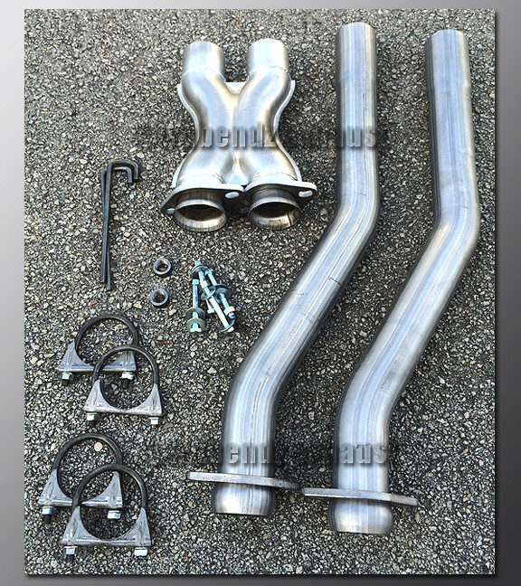 92-97 Mercury Cougar Mandrel Dual Exhaust TruBendz 2.5/" Aluminized Tube