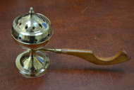 Handmade Brass Incense Burner Holder Handler