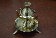 Handmade Brass Incense Burner Holder Lamp