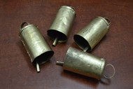 4 Pcs Handmade Rusty Iron Metal Bells
