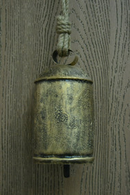Handmade Rusty Metal Iron Bell 8"