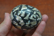 Abalone Mosaic Mother of Pearl Shell Egg