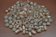 400 Pcs Assort Light Purple Resin Plastic Beading Beads 1/2" - 1 1/4"