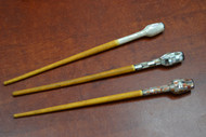 Mother Of Pearl Shells Wood Hairsticks