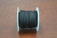 10 Meters Black Leather Suede Beading Cord Roll 2mm
