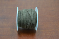 10 Meters Green Leather Suede Beading Cord Roll 2mm