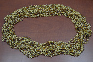 12 Necklaces Brown Glass Seed Love Beading Beads 36"