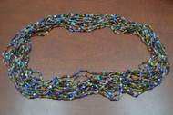 12 Necklaces Assort Multi Colors Glass Love Seed Beading Beads 36"