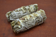 Sinuata California White Sage Smudge Bundle 4"