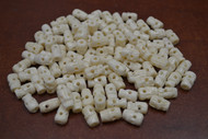 100 Pcs Tibetan Buddhish Buffalo Skull Bone Beads 1/2"