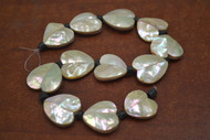 12 Pcs South Africa Sarmaticus Blank Heart Charms 3/4"