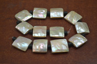 12 Pcs South Africa Sarmaticus Blank Square Charms 15mm