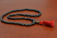 Brown Tibetan Buddhish Buffalo Bone Mala Prayer Beads 6mm