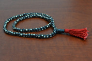 Dotted Tibetan Buddhish Buffalo Bone Mala Prayer Beads 6mm