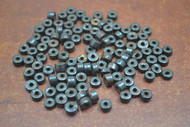 Plain Chocolate Brown Round Buffalo Bone Bead 4mm