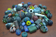 80 Pcs Assort Mult Color Lampwork Glass Beading Beads