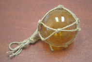 Amber Reproduction Glass Float Fishing Ball 4"