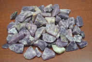 150 Pcs Lepidolite Agate Gemstones Tumble Stone Healing