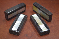 4 Pcs Rectangle Oyster With Pearl Shell Mosaic Beads 2 1/4"