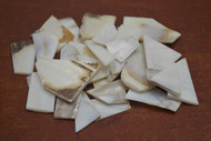 1,000 Pcs Small Mix River Shell Scrape Blank Pieces Material Craft 1lb