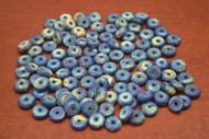 Dyed Blue Round Bone Beads 10mm