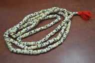 108 Tibetan Buddhish Buffalo Skull Bone Mala Prayer Beads 1/2"