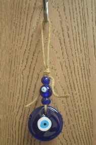Blue Turkish Evil Eye Nazar Amulet Lucky Protection Ornament