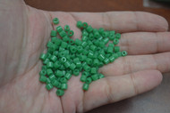 1000 Pcs Green Glass Tube Beading Beads 4mm