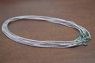 12 Pcs Pink Twist Jute Twine Necklace Cords 18"