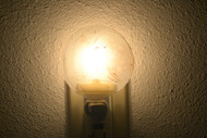 White Capiz Seashell Nightlight