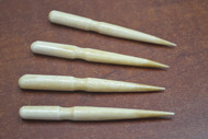 4 Pcs Buffalo Bone Bodkin Crochet Needles