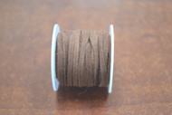 10 Meters Leather Brown Suede Beading Cord Roll 2mm