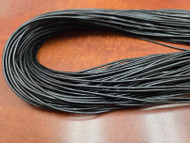 100 Meters Black Leather Cord String 2mm