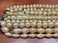 12 Strands Assort Shape Yellow Green Resin Beading Beads 16"