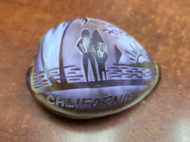 Purple Venice Island Cowrie Shell 2 1/2" - 3"