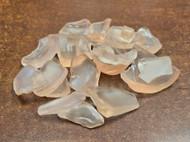 100 Pcs Frosted Pink Sea Glass Pieces - Vase Filler or Aquarium Craft