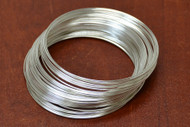 Stainless Steel Memory Wire Loop 0.6mm x 57.2mm