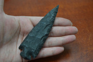 Hand Knapped Agate Stone Spear Arrowhead Point 4 1/2" - 5"